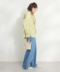 CRAFT STANDARD BOUTIQUE ビッグ襟フリルブラウス