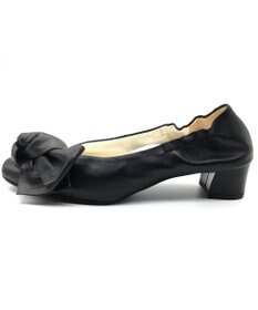 nouvelleRobe Oū 新色追加【本革・高反発】Heel Round Ribbon ヒールパンプス