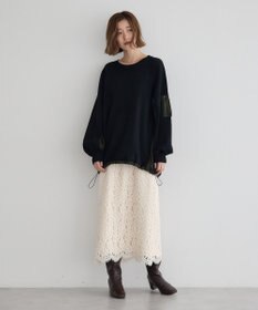 YECCA VECCA レースナロースカート