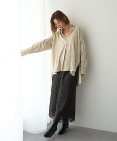 YECCA VECCA レースナロースカート