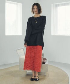 YECCA VECCA レースナロースカート