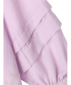 earth music&ecology ボリュームタック袖ブラウス