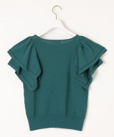 ANY SIS 【接触冷感】レイヤードスリーブ ニット