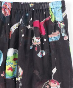 tsumori chisato SLEEP ツモリチサト パジャマ 5分袖 半袖 長ズボン 綿混(トップス) 綿100%(ボトムス) レディース UDT141 /ワコール