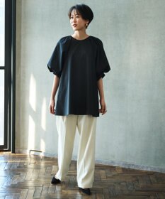 #Newans サークルスリーブAラインブラウス