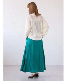 AMERICAN HOLIC ２ＷＡＹメッシュ編みニットカーディガン