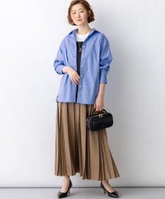 23区 【先行予約】グロッシープリーツ ロングスカート