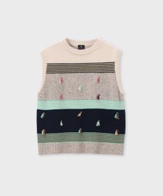 Paul Smith タッセルジャカード ベスト