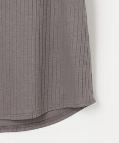 J.PRESS LADIES コットンリブ ノースリーブ カットソー