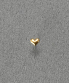 Phoebe 【金属アレルギー対応】タイニーハートピアス(片耳)　ゴールド/サージカルステンレス