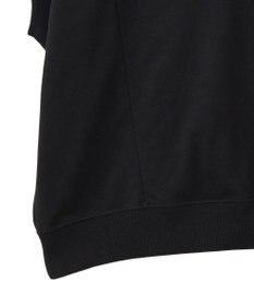 Green Parks 深Ｖネックミニ裏毛フレンチスリーブプルオーバー