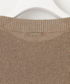 自由区 S 【洗える】ペーパーブレンドプルオーバー ニット