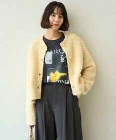 UNFILO 【STORY×UNFILO】シャギーニット カーディガン