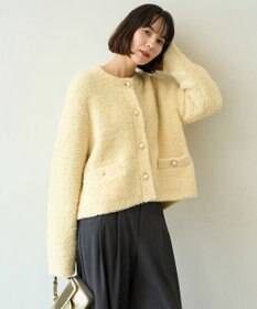 UNFILO 【STORY×UNFILO】シャギーニット カーディガン