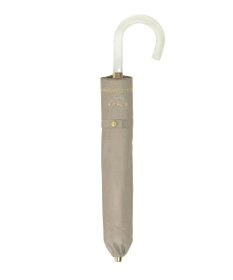 MOONBAT 【軽量/一級遮光】FURLA 晴雨兼用日傘 降りたたみ日傘 ジッパー刺繍 ／遮光 遮熱 UV