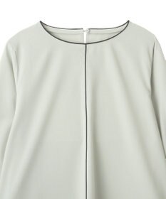 YECCA VECCA 配色パイピングブラウス