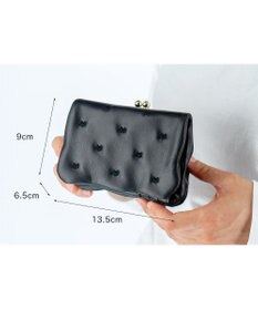 tsumori chisato CARRY ぷちネコ 2つ折り財布 がま口