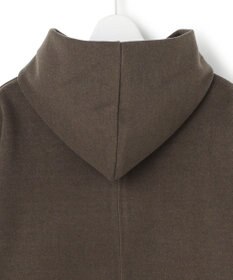 J.PRESS YORK STREET 【WOMEN】ウールライクジャージー フーデットロング ワンピース