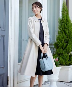 Tiaclasse L 【セレモニー・XSサイズ(5号)追加・新色追加・洗える】キーネックフレアワンピース