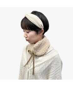 林八百吉商店 un chapeau  ボアネックイヤーマフ