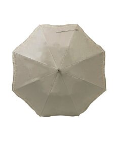 MOONBAT 【軽量/一級遮光】FURLA 晴雨兼用日傘 降りたたみ日傘 ジッパー刺繍 ／遮光 遮熱 UV