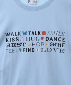 earth music&ecology いいことワードロゴＴシャツ