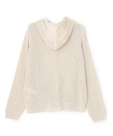 BEIGE， OPTICAL / フードカーディガン