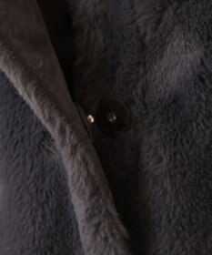 earth music&ecology ファーショートコート