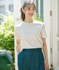 ANY SIS エンボスロゴ Tシャツ
