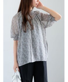 Te chichi パターンアソートシャーリングブラウス
