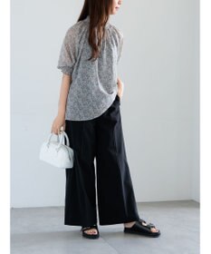 Te chichi パターンアソートシャーリングブラウス