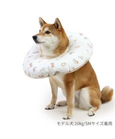 PET PARADISE ペットパラダイス makokoro エリザベスカラー 《わんちゃん柄》 ＳＭ 中型犬