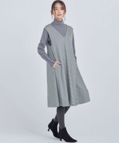 組曲 チドリツイル ジャンパーワンピース