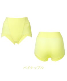 BRADELIS New York 【BRADELIS NewYork peace】綿混楽々ハイウエストショーツ24