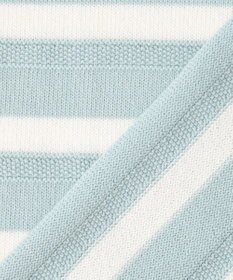 J.PRESS LADIES S Cotton Polyester カラーボーダー ニット