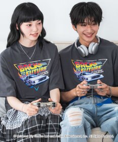WEGO 【ミニオン / E.T. / バック・トゥ・ザ・フューチャー / デロリアン/ユニセックス着用ITEM/SMLサイズ展開】キャラクターズグラフィックT3（SS）