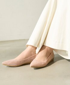 steppi 【軽量】シースルー ポインテッド パンプス ピンク