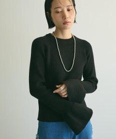 Green Parks armonia．袖フレアニットプルオーバー