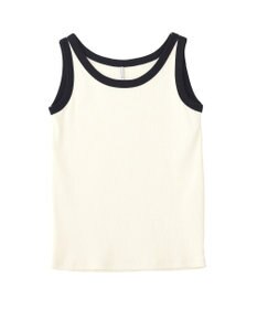 AMERICAN HOLIC バイカラーテレコタンクトップ