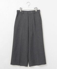 自由区 ブライトリングツイードクロップド パンツ