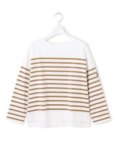 23区 L 【洗える】Armor-lux パネルボーダー 長袖Tシャツ