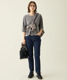 ANY L オンブレーチェックオーバーシャツ