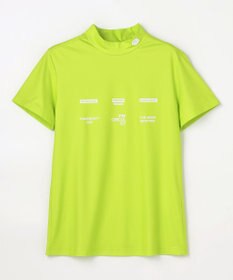 PW CIRCULUS 【WOMEN】メッシュコンビ モックネック  ゴルフウェア レディース