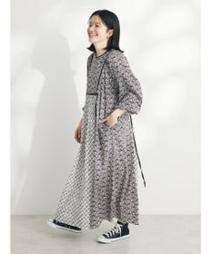 CRAFT STANDARD BOUTIQUE インド綿混エスニック切替ワンピース