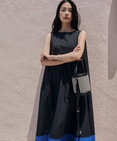 ICB L 【洗える】RENUソフトタイプライター ノースリーブワンピース