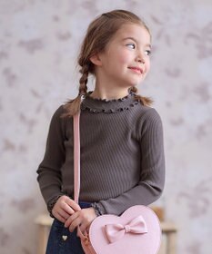 ANY KIDS バックリボン カットソー