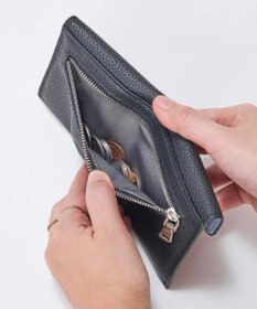 TOPKAPI 【Breath TOPKAPI】DUAL デュアル シュリンクレザー バイカラー 長財布　薄型 / 軽量