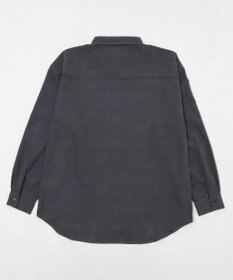 WEGO 【ユニセックス着用ITEM】フィブリルワンポイントBIGシャツ（長袖）