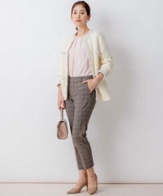 組曲 ツイードニット ジャケット