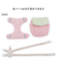 PET PARADISE ペットパラダイス リュックハーネス 《花苺》 Ｓ
